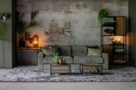 Bank Recht Groen Grijs Zoe