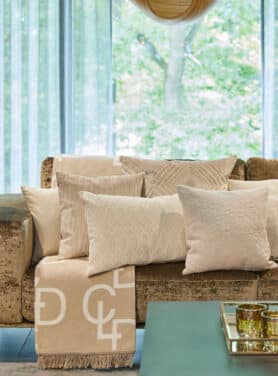 Sierkussen Claudi Lobelle Dark Sand