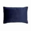 Sierkussen donkerblauw velvet