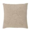 Bloomingville Kussen Beige Vierkant Met Ruit Patroon