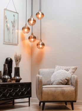 Fotolijst Droogbloemen Rechthoek Antiek Brons Bloem