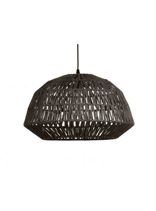 Hanglamp Kace Zwart Jute