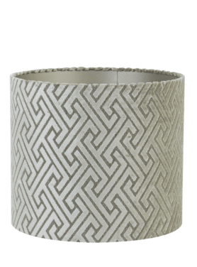 Lampenkap Maze Groot Creme Taupe Patroon