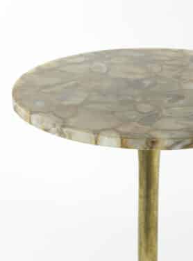 Tafelblad Agaat Steen Rond