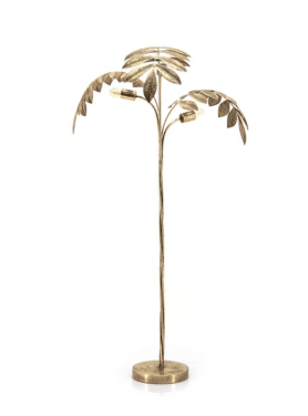 Unbeleafable Vloerlamp Gouden Takken Met Bladeren