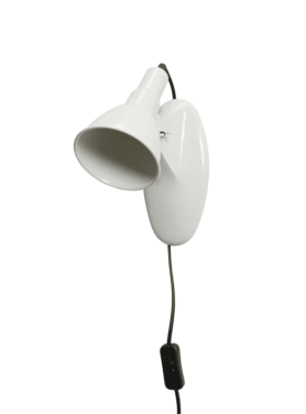 Wandlamp Masterpiece Metaal Wit Met Draad