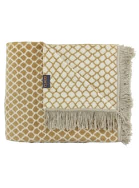Claudi Plaid Colly Gold Met Franjes