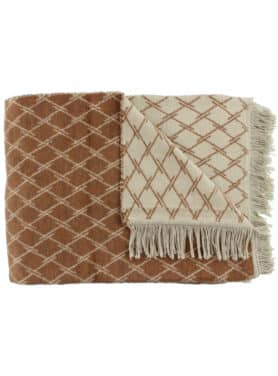 Claudi Plaid Mary Copper Met Franjes