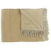 Claudi Plaid Unami Gold Met Franjes