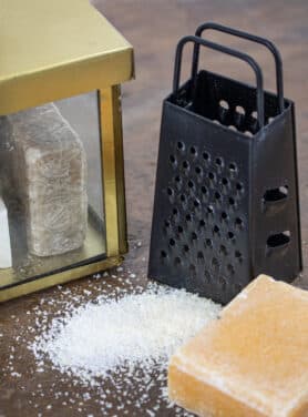 Rasp Mini Zwart Geurblok Amber