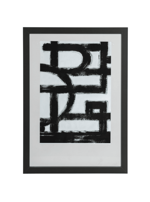 Fotolijst Blake Met Houten Rand Zwart Groot