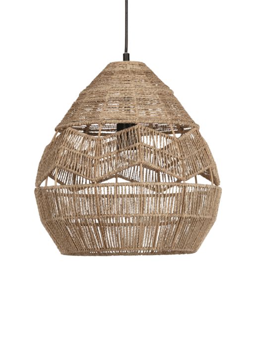 Hanglamp Adelaide Naturel Paper Rope Groot