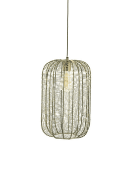 Hanglamp Carbo Bronze Langwerpig Ijzer