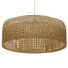 Hanglamp Naturel Construct Bamboo Met Vierkantjes