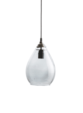 Hanglamp Simple Blauw Glas Large Duppel