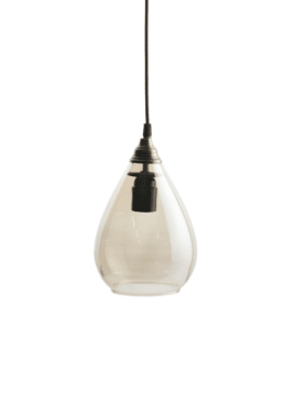 Hanglamp Simple Glas Large Geel Druppel