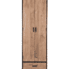 Kast Sturdy Lang Mangohout 2 Deuren En La Bruin Naturel