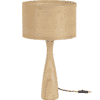 Tafellamp Lunar Naturel Bamboe Lampenkap