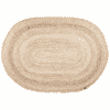 Vloerkleed Jute Naturel Ramas Ovaal