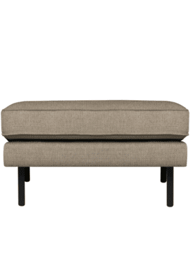 Hocker Rodeo Stretched Melange Zwarte Poten