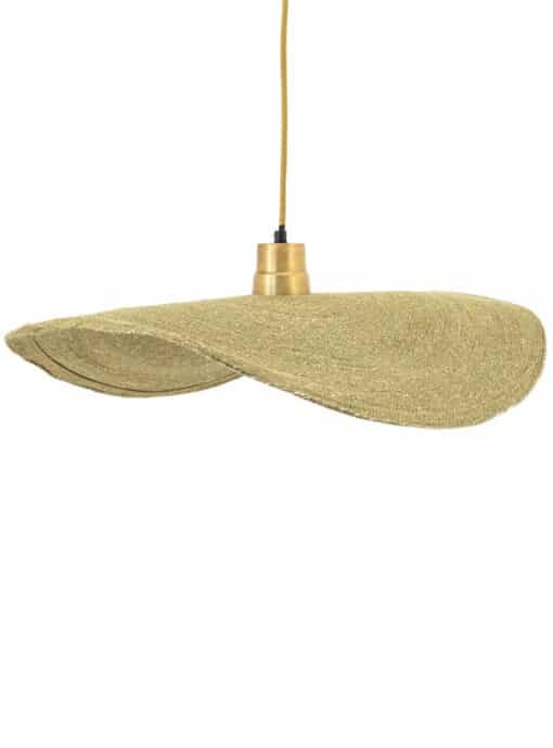 Hanglamp Rotan Touw Metaal Rond