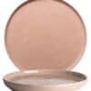 Roze Bord Terra Freckle Rond Steen