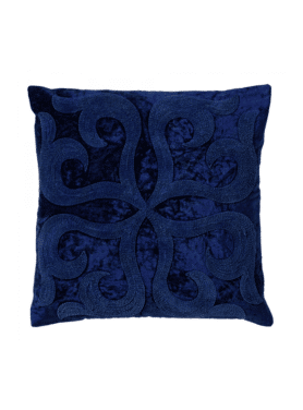 Sierkussen Avalon Insignia Blue Velvet 45x45