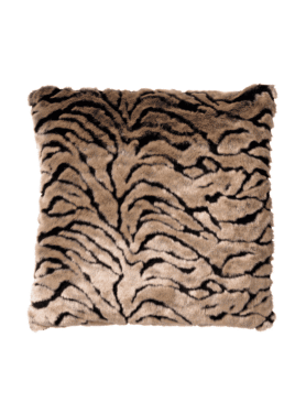 Sierkussen Kenzo Met Dierenprint Rocky Road Bruin Zwart 45x45