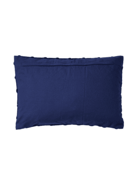 Sierkussen Paco Insignia Blue Blauw Velvet 40x60 Achter