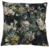Sierkussen Velvet Boeket Vierkant Groen Multi