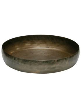Dienblad Metaal Antique Brass Notch 44cm