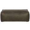 Poef Rodeo Army 120x60 Leer Rechthoek