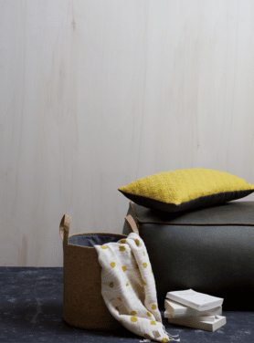 Poef Rodeo Army 120x60 Leer Rechthoek Sfeer