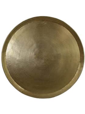 Rond Dienblad Goud Aluminium