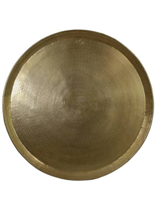 Rond Dienblad Goud Aluminium