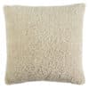 Sierkussen Vierkant Beige Teddy Boucle