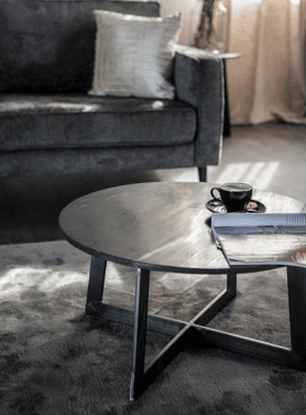 Salontafel Major Medium Large Ijzer Onderstel Kamer