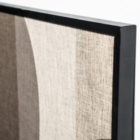 Detail foto bruin wanddoek