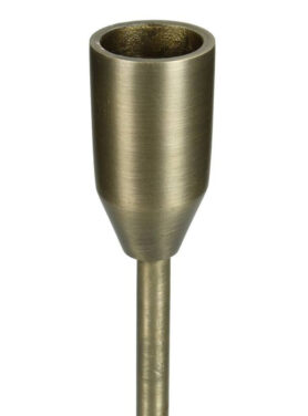 Bronzen Kandelaar Bovenkant Details