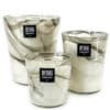 By Boo Marble Glas Vanille Geurkaarsen