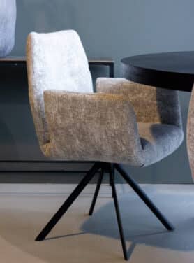 Beige Eetkamerstoel Stof