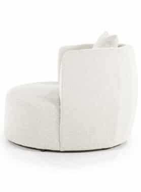 Beige Fauteuil Rond
