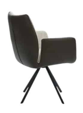 Eetkamerstoel Met Zwarte Draaipoot
