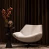 Fauteuil Stof Beige