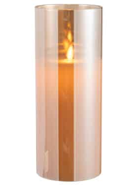Led Lamp Glas Goud Groot