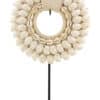 Ornament Schelpen Wit Op Standaard
