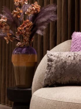 Stoffen Fauteuil Beige