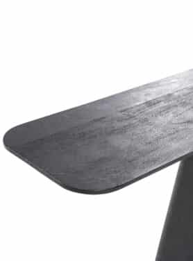 Sidetable Zwart Hout