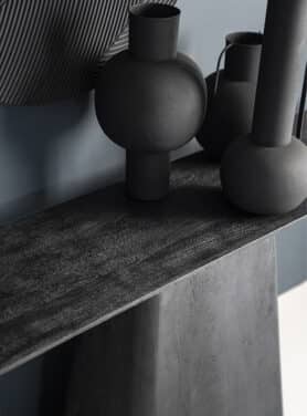 Zwarte Mangohout Sidetable