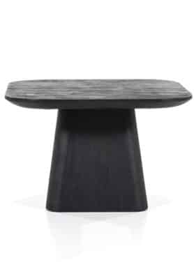 Zwarte Vierkante Tafel Mangohout